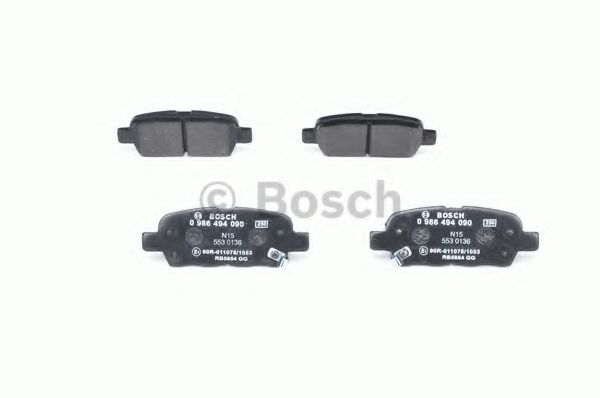 set placute frana,frana disc 4