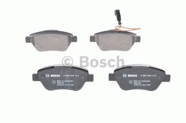 set placute frana,frana disc 6