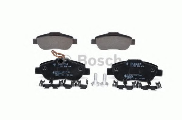 set placute frana,frana disc 4