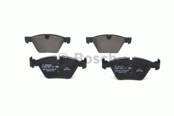 set placute frana,frana disc 6