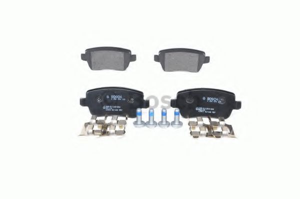 set placute frana,frana disc 4