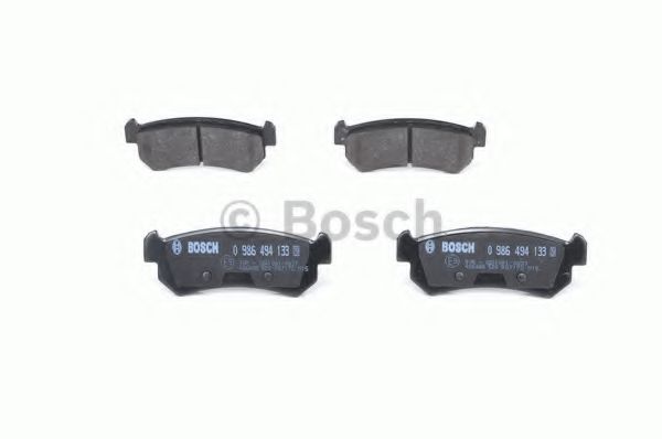 set placute frana,frana disc 4