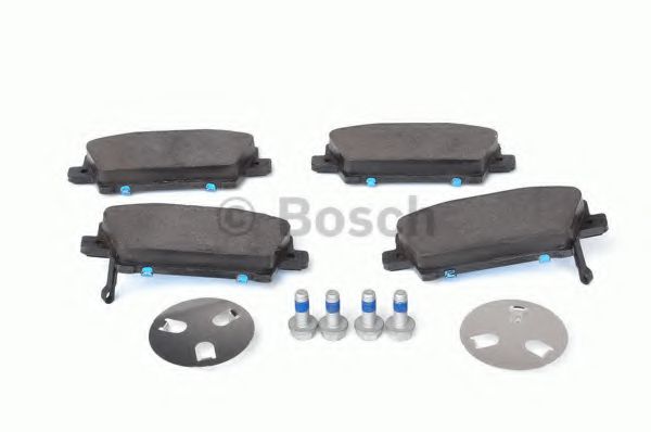 set placute frana,frana disc 8