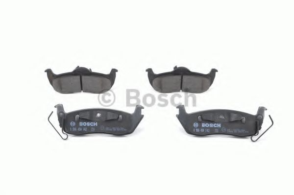 set placute frana,frana disc 4