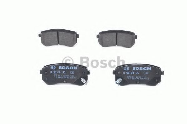 set placute frana,frana disc 4