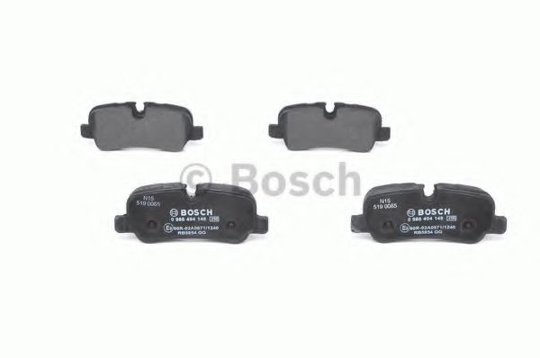 set placute frana,frana disc 4