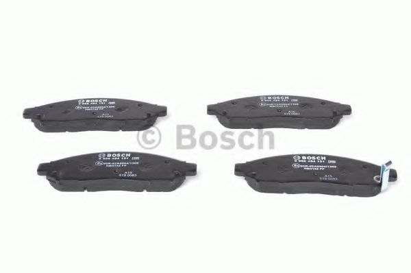 set placute frana,frana disc 3