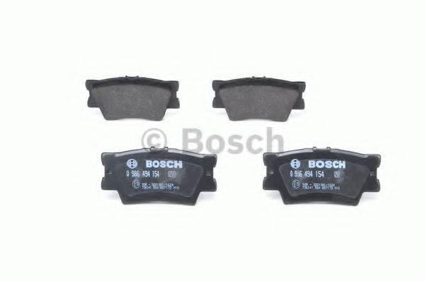 set placute frana,frana disc 4