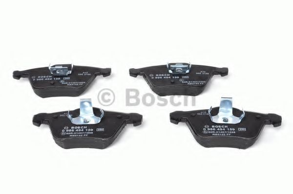 set placute frana,frana disc 3