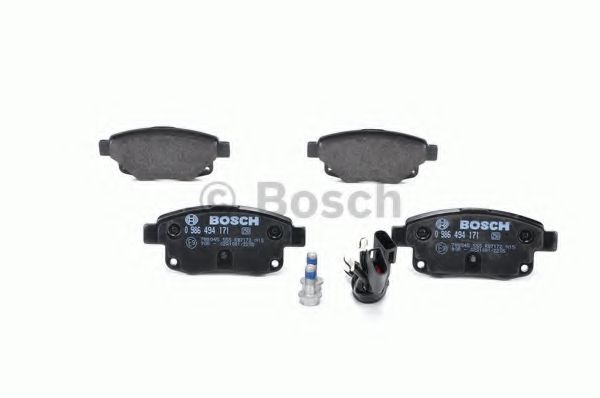set placute frana,frana disc 4