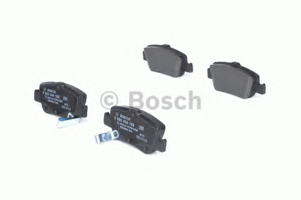 set placute frana,frana disc 2