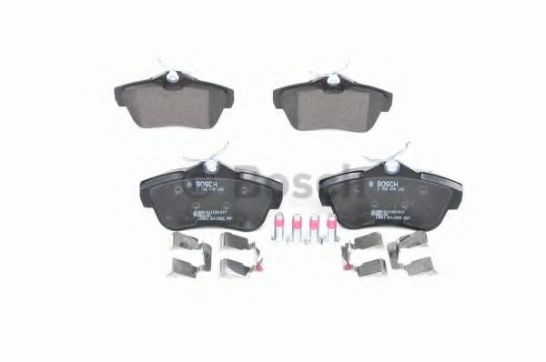 set placute frana,frana disc 4