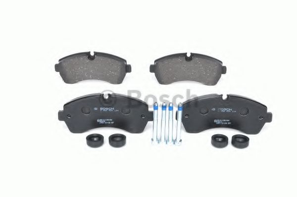 set placute frana,frana disc 4
