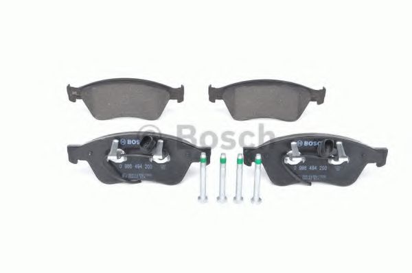 set placute frana,frana disc 4