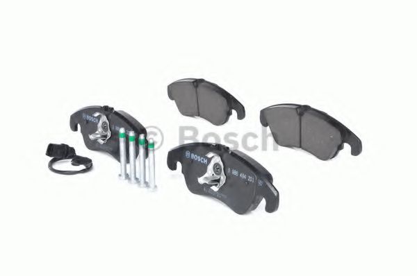 set placute frana,frana disc 2