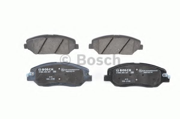 set placute frana,frana disc 4