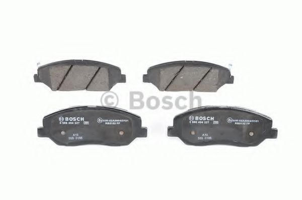 set placute frana,frana disc 6