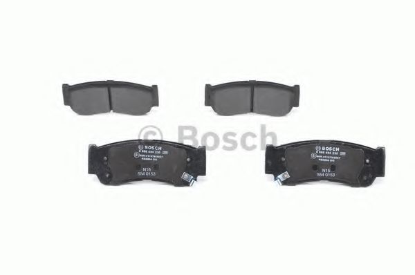 set placute frana,frana disc 4