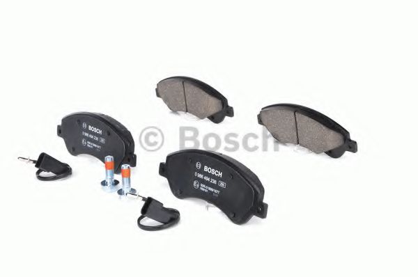set placute frana,frana disc 2
