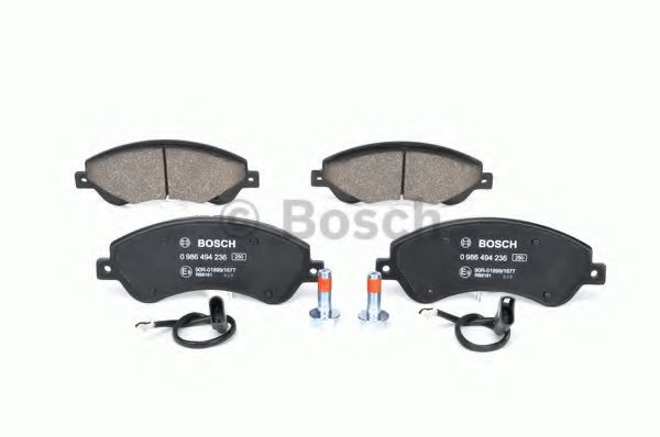 set placute frana,frana disc 4