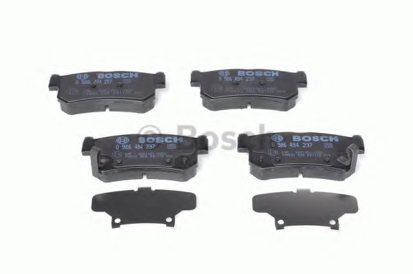 set placute frana,frana disc 3