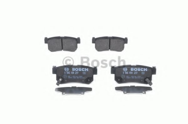 set placute frana,frana disc 4