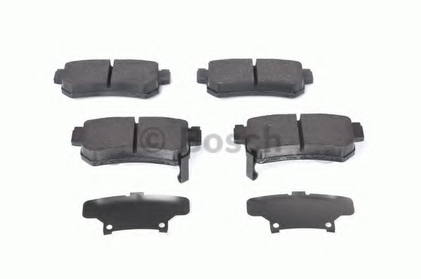 set placute frana,frana disc 8