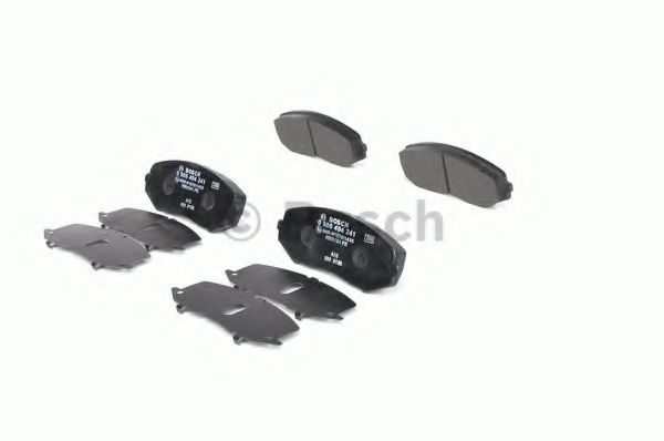 set placute frana,frana disc 2