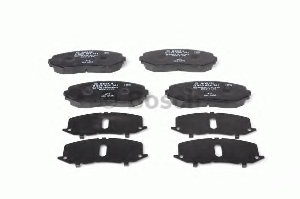 set placute frana,frana disc 3