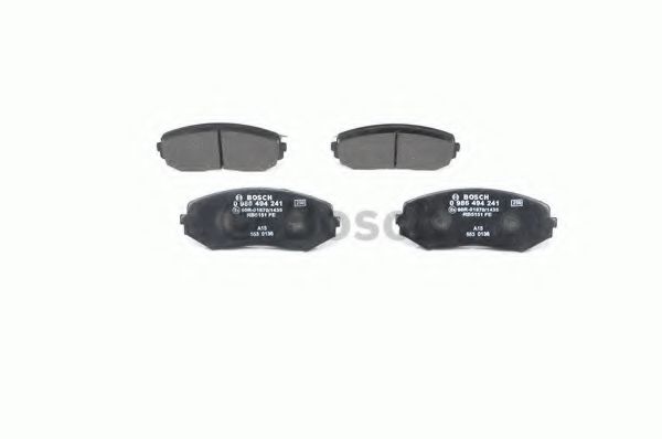 set placute frana,frana disc 6