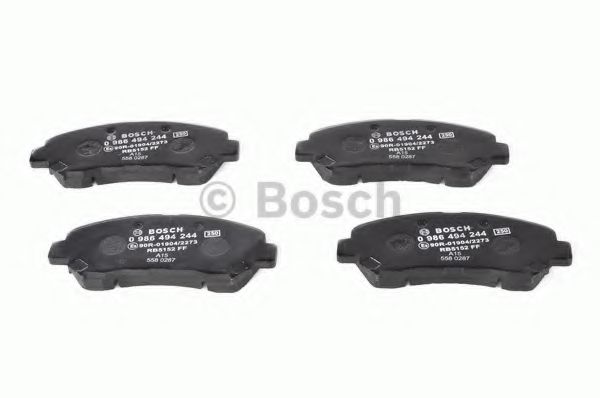 set placute frana,frana disc 5
