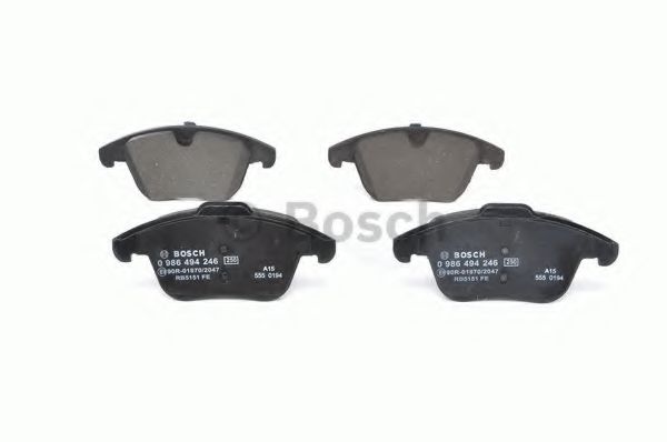 set placute frana,frana disc 6