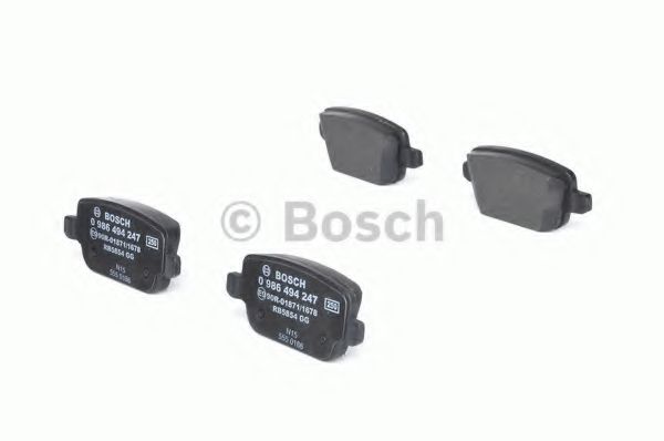 set placute frana,frana disc 2