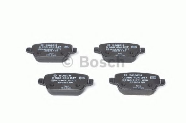 set placute frana,frana disc 3