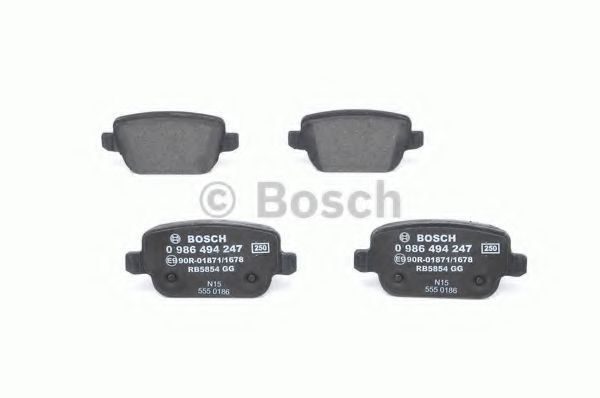 set placute frana,frana disc 6