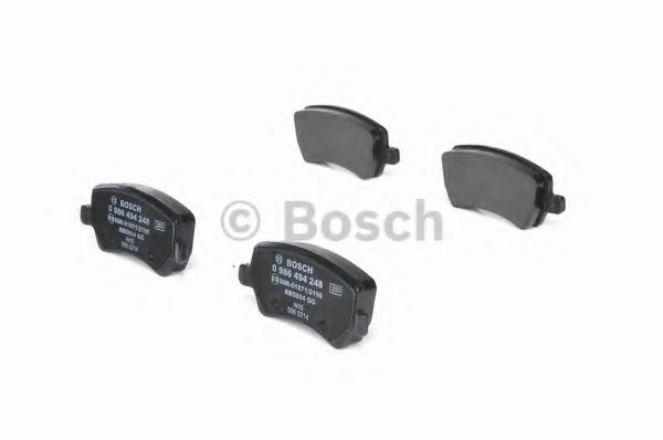 set placute frana,frana disc 2