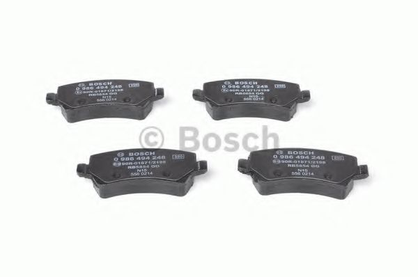 set placute frana,frana disc 3