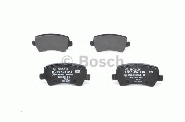 set placute frana,frana disc 6