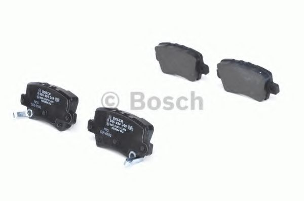 set placute frana,frana disc 2