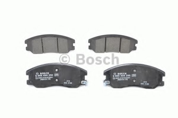set placute frana,frana disc 4
