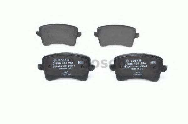 set placute frana,frana disc 4