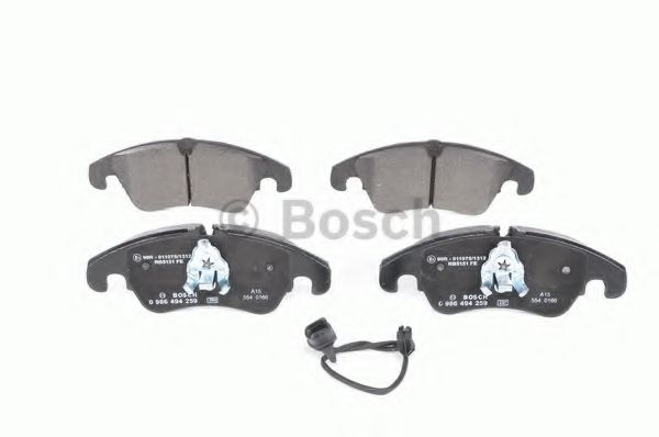 set placute frana,frana disc 4