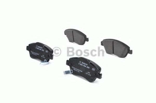 set placute frana,frana disc 2