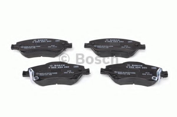 set placute frana,frana disc 3