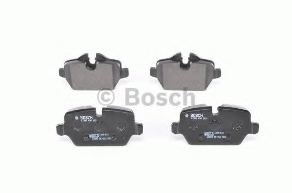 set placute frana,frana disc 4