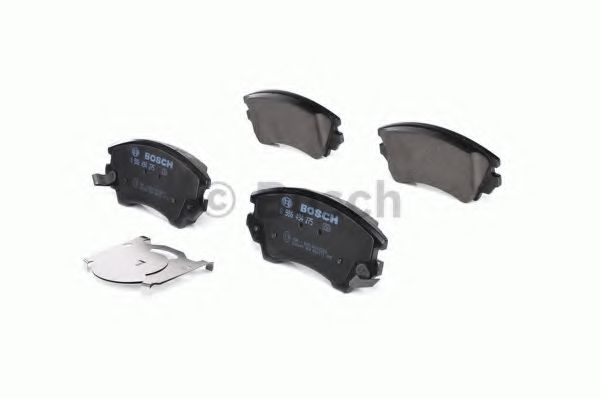 set placute frana,frana disc 2