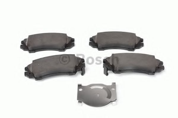 set placute frana,frana disc 8