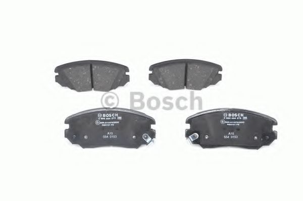 set placute frana,frana disc 4