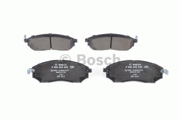 set placute frana,frana disc 6