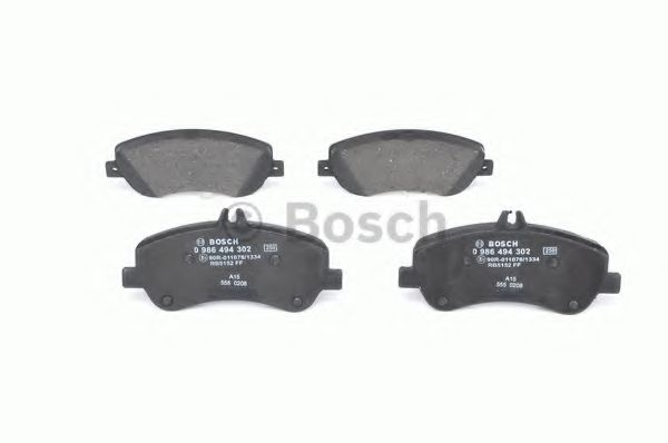 set placute frana,frana disc 4